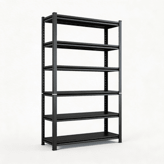 WELLAND 6-Tier Wire Shelving Rack, Adjustable Shelf Corner Unit