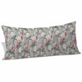 thumbnail image 2 of Vintage Spring Floral Body Pillow Covers 20"x54", Summer Botanical Watercolor Soft Brushed Microfiber Breathable Throw Pillow Covers, Pillowcase with Zipper for Couch Sofa Bedroom Living Room, 2 of 9