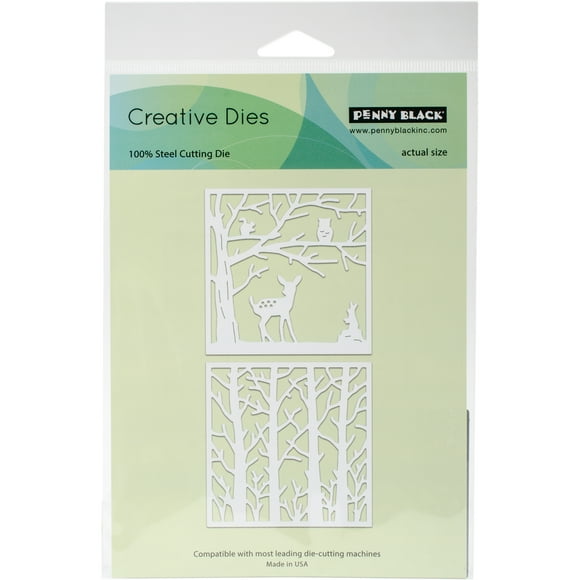 Penny Black Creative Dies-Woodland Scene