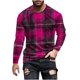 thumbnail image 1 of Blusas y camisas de manga larga con cuello redondo para hombre, blusa informal de moda con estampado de cuello redondo y manga larga, blusa estampada para hombre, blusa de poliéster, 1 of 4