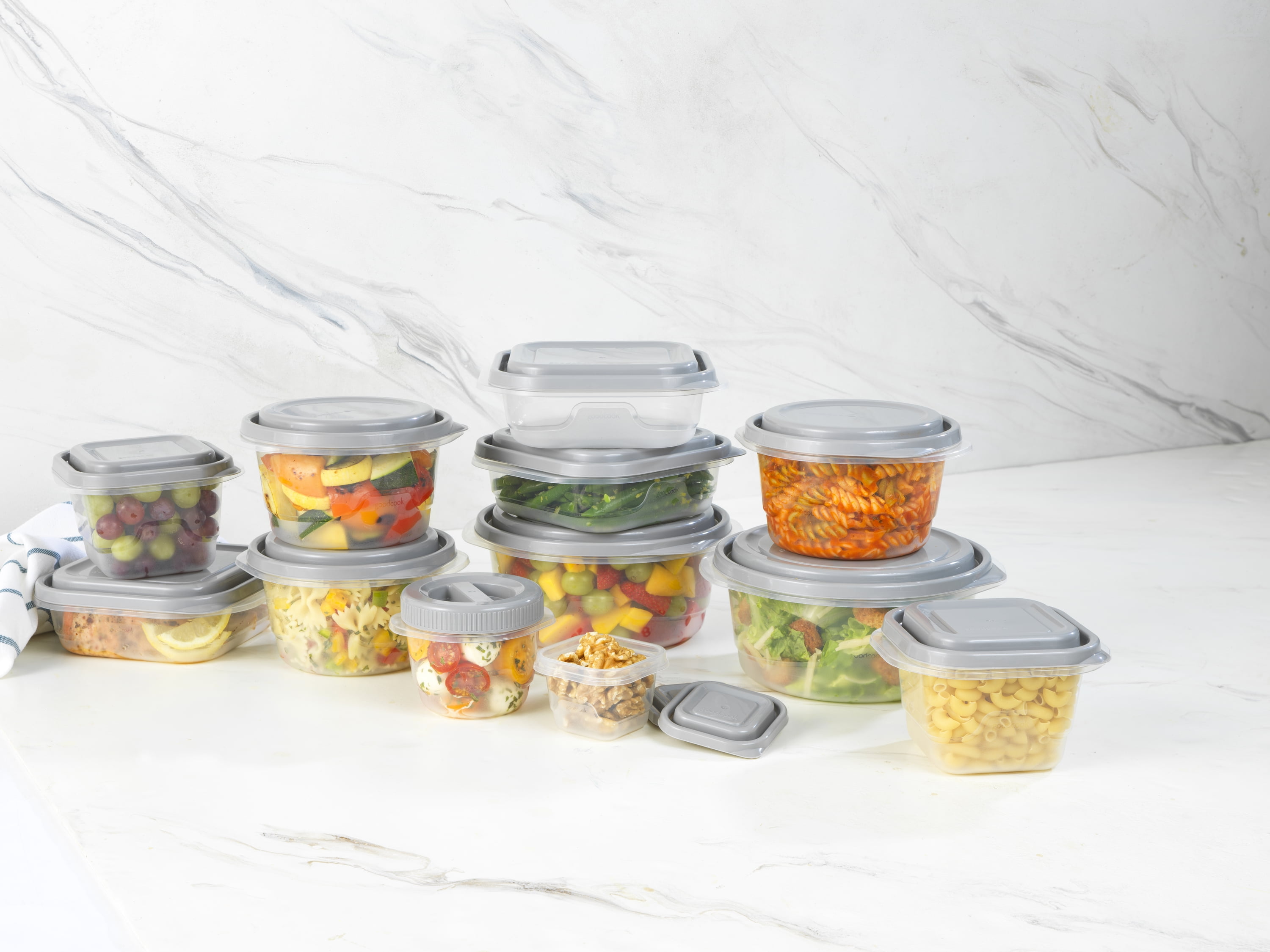Good Cook EveryWare Extra Large Round Containers, 2 ct - Fry's