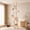Cream, variant on Road Floor to Ceiling Cat Tree, 85–112" Tall Cat Tower with Dual Posts | tall cat tree with scratching posts,skinny ceiling cat tower,adjustable height&no dirll,4 rest spots for indoor cats