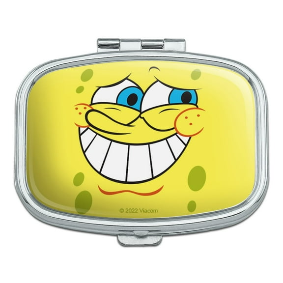 SpongeBob Guilty Face Rectangle Pill Case Trinket Gift Box