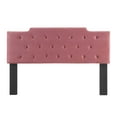 thumbnail image 3 of Modway Juliet Tufted Full/Queen Performance Velvet Headboard in Dusty Rose, 3 of 8
