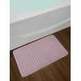 thumbnail image 2 of Fleur De Lis Bath Mat, Modern Medieval Motif Abstract Vibrant Geometric Mardi Gras, Plush Bathroom Decor Mat with Non Slip Backing, 29.5" X 17.5", Purple Earth Yellow, by Ambesonne, 2 of 2