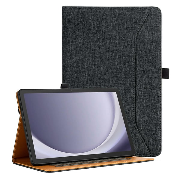 Funda Vakarey para Samsung Galaxy Tab A9 Plus con soporte multiángulo para tableta Samsung Tab A9 Plus de 11 pulgadas SM-X210/SM-X216/SM-X218, negra