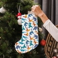 thumbnail image 4 of Zufioo Block Dinosaur for 18-inch Stitching Christmas Stockings, Suitable for Christmas, Christmas Trees, Indoor and Outdoor Holiday Decorations-Short plush, 4 of 6