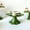 RETRO GREEN, variant on one piece plastic decorative Cupcake Stand Cake Display:Dessert Holder Cookie Pedestal Stands Plastic Trays for Desserts Plate