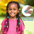 thumbnail image 2 of Perlas de silicona AIERSA para niños y niñas, trenzas, 50 unidades, 2 of 7