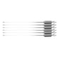thumbnail image 4 of Brochetas De Acero Inoxidable 6 Uds Barbacoa Larga Deslizante, 4 of 7