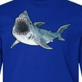 thumbnail image 4 of Inktastic Great White Shark Long Sleeve Youth T-Shirt, 4 of 5