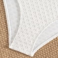 thumbnail image 4 of mgoYE Swimsuit for Girls 8-10 Girl's Two Piece Shell Decor Bikini Sets Top High Waist Cute Swimsuits(White,13-14 Years), 4 of 6
