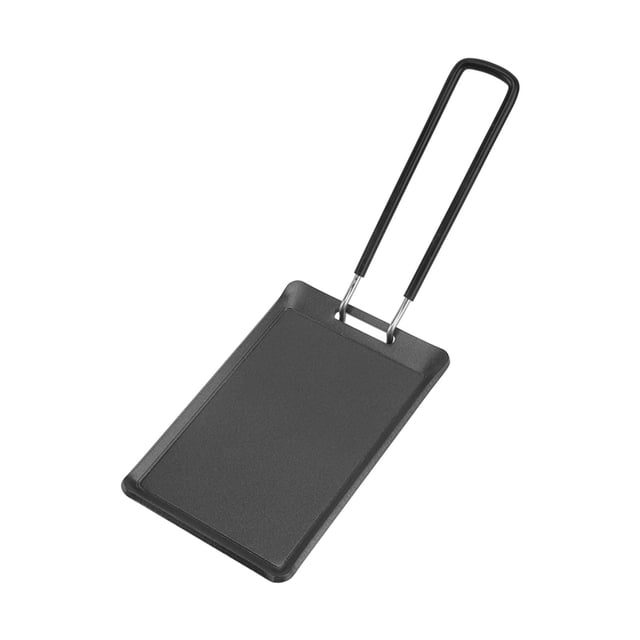 Square Mini Frying Pan Square Small Frying Pan Camping BBQ Grill Pan Mini Square Fry Pan Portable Grill Pan With Handle For Home Outdoor Camping