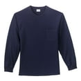 thumbnail image 2 of Port & Company Men's PC61LSP T-Shirt Long Sleeve Essential with Pocket, 2 of 5