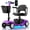 Lucky Purple, variant on Foldable 4-Wheel Mobility Scooter for Seniors,Portable Electric Wheelchair with USB Port,Easy Travel & Daily Use(Lucky Purple)