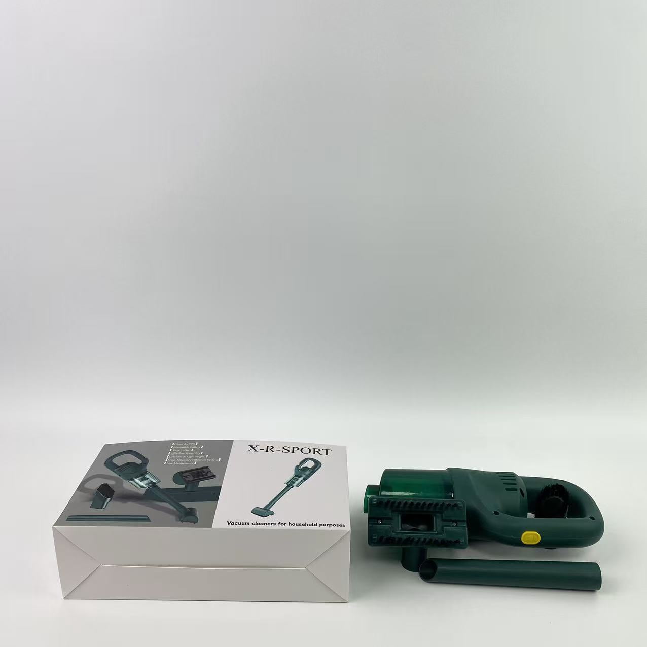 X-R-SPORT Vacuum cleaners for household purposes,Cordless Vacuum Cleaner, X-R-SPORT V8 Cordless Stick Vacuum with Detachable Battery, 20KPa Suction Hardwood Floor Vacuum Up to 45min Runtime