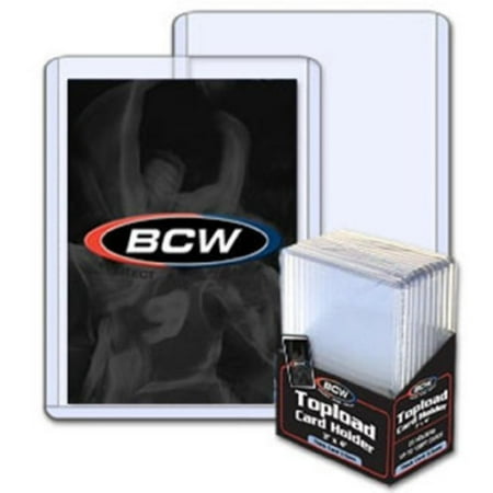 Top Loader Thick 50ct 3.5mm 138pt Real Thick Card Top Loaders, 50ct BCW 3.5mm 138pt Real Thick Card Top Loaders By BCW ()