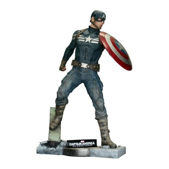 Captain America Life Size Statue From The Winter Soldier