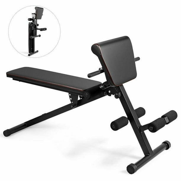Gymax Multi-Functional Adjustable Weight Bench Strength Workout Full Body  Exercise 