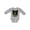 AC-Heather Grey, variant on Inktastic Pigeon Forge Tennessee Black Bear Graphic Boys or Girls Long Sleeve Baby Bodysuit