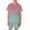 0-Pink&525, variant on Tiijoy Toddler Boys Outfits Gradient Short Sleeve T Shirt and Shorts Sets, Sizes 2-3