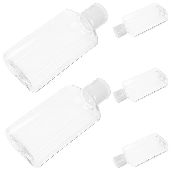 5 Pcs Travel Lotion Bottle Hand Soap Dispenser Empty Plastic Bottles Practical Small