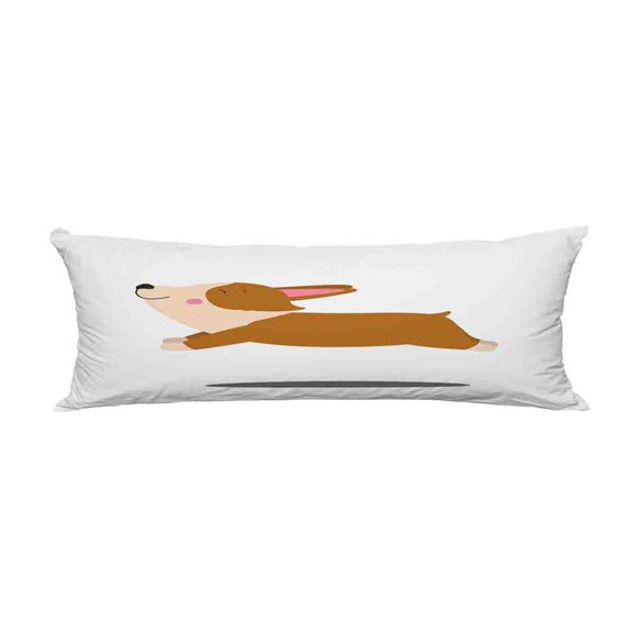 ECZJNT cute dog Welsh Corgi Nice puppy Pillow Cover Body Pillowcase Pillow Protector 20x60 Inch