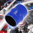 thumbnail image 2 of Unique Bargains 100cm Length 67mm Inner Dia Straight Hump Silicone Hose Coupler Intercooler Tube for Car Intercooler Intake Piping Blue, 2 of 6