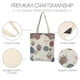 thumbnail image 3 of Bolsa de lona Desiderio para mujer, bolsa de mano con cremallera, bolsa de mano, bolsas reutilizables para comestibles, bolsas para libros, 3 of 5