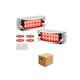 thumbnail image 1 of 6 Plafones de 12 Led Lateral Rectangular Fija Estrobo 12-24v Lab.G Rosa, 1 of 4