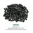 thumbnail image 3 of Uxcell Heat Shrink End Cap 10mm 2:1 Ratio Waterproof Electrical Wire Wrap Sealed Heat Shrink Tubing Caps, Pack of 100, 3 of 5