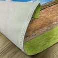 thumbnail image 5 of Ambesonne Brick Place Mats Set of 4, Field Urban Sky, Standard Size, Red Green, 5 of 6