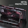 thumbnail image 4 of Metal Bumper Case for Google Pixel 8, Aluminum Alloy Metal Frame Bumper Slim Cool No Back Design Not Affect Signal Fast Heat Dissipation For Google Pixel 8,Red, 4 of 10