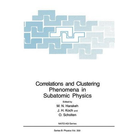 Correlations And Clustering Phenomena In Subatomic Physics - 