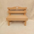 thumbnail image 4 of 1pc Decorative Mini Bench Porch Chair Miniature Landscape Bench Home Decocration, 4 of 9