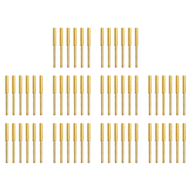 Brocas de motosierra Cabezal de taladro de pulido de diamante para madera metálica (Glod 4 mm) 6 piezas