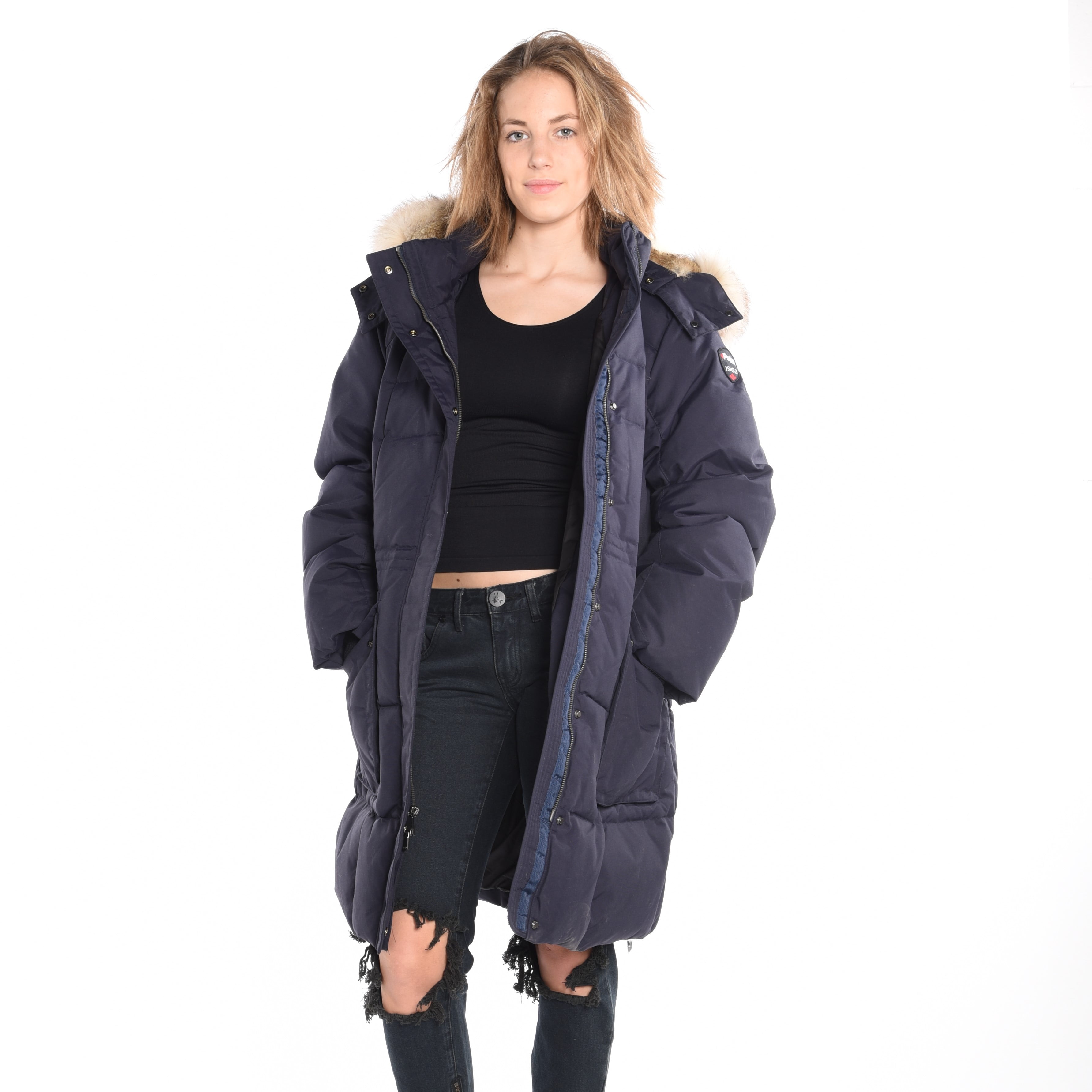 Pajar Women's Bryce In Navy | Walmart 