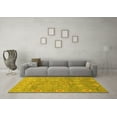 thumbnail image 3 of Ahgly Company Indoor Rectangle Oriental Yellow Traditional Area Rugs, 8' x 12', 3 of 4