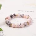 thumbnail image 4 of Pulsera de ocho planetas con piedra de estrella de la guarda y polvo esmerilado, pulsera de cuentas de cebra, joyería europea y americana, 4 of 6