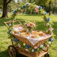 thumbnail image 4 of Artificial Flower Vines, Decorative Ceiling Garland, Pipe Wrapping Floral Decor, Indoor Wedding Home Decoration, 4 of 6