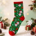 thumbnail image 2 of SAWOBUUN Funny Socks for Men Novelty Crazy Holiday Cozy Cotton Winter Christmas Socks, 2 of 6