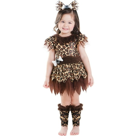 Cave Girl Toddler Halloween Costume - Walmart.com