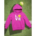 thumbnail image 5 of Tstars Love Softball Women's Hoodie - Ideal Birthday Gift for Softball Fans and Players - Comfortable Sportswear - Show Your Softball Passion - Perfect Apparel for Softball Moms, 5 of 6