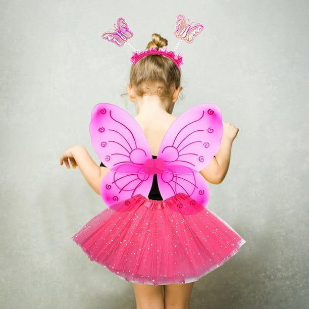 Disfraz de Hada para Ninas Disfraz de Mariposa Disfraz de Angel Falda Tutu Disfraz de Princesa para Ninos Pequenos Ala de Hada para Favores de Fiesta Yinane disfraz de hada Walmart