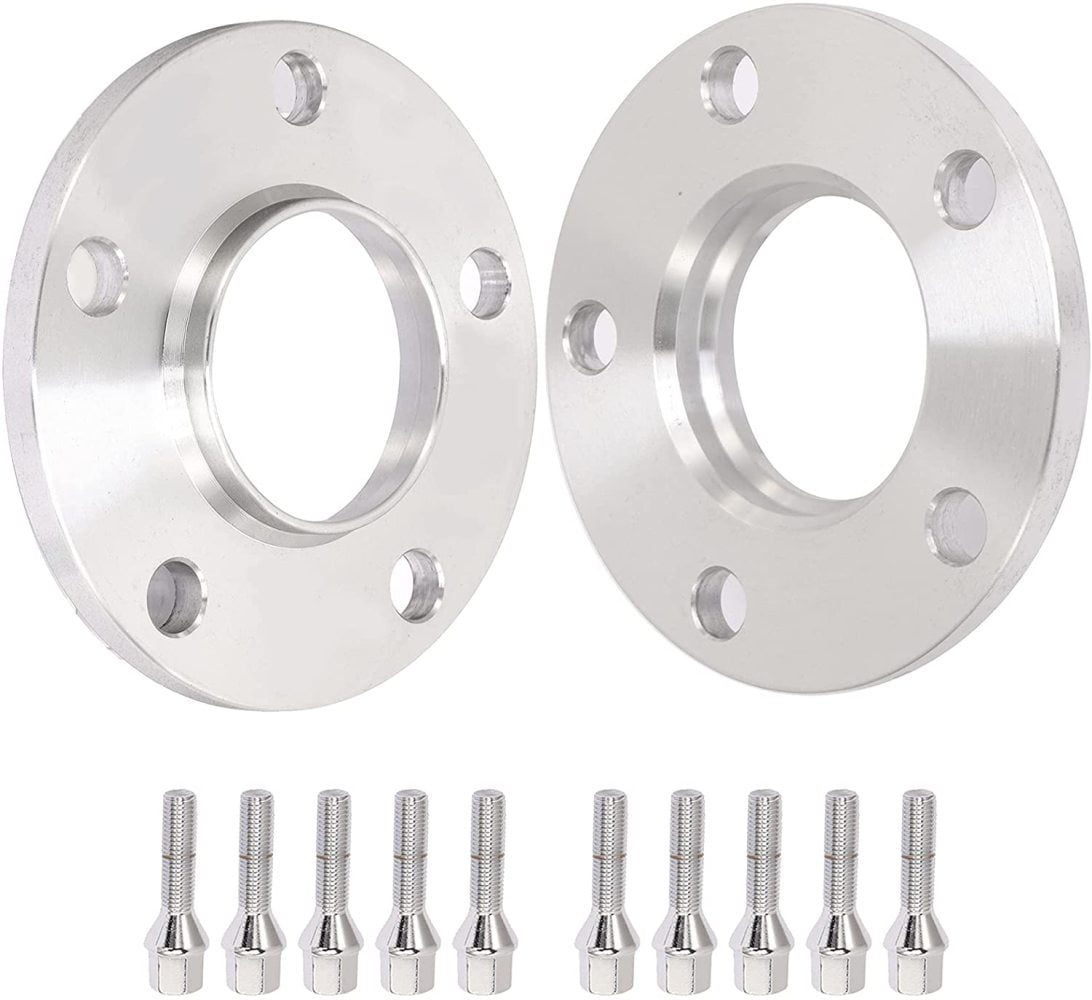 5x120 72.56 Fits BMW with Lug Bolts 1/2 ECCPP 5x120 Hubcentric Wheel Spacers 4X 10mm 12x1.5,40mm Shank 