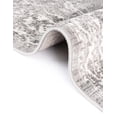 thumbnail image 7 of Unique Loom Boston Collection Area Rug - Medallion (2' x 8' Runner Gray/Ivory), 7 of 7