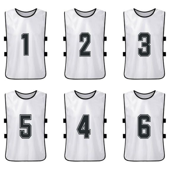Vest,Team Soccer Team 6 Pcs Soccer Quick Team Soccer Numbered Bibs Vest Team Numbered Bibs Soccer Pinnies Numbered Soccer 6 Eryue Numbered Soccer Jinmie Mewmewcat