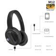 thumbnail image 6 of xjwjuw Foldable Head-Mounted Bluetooth Headphones, Wireless Subwoofer Stereo, Noise Cancelling, Large 40mm Driver, Soft Earmuffs, Long Battery Life, Music, Calls, Travel, Office, 6 of 6