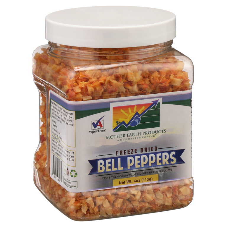 Emergency Essentials Freeze-Dried Green Bell Pepper Dices Large Can