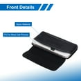 thumbnail image 3 of Phone Belt Holder Case for 5.2" Cell Phones, Horizontal Nylon Phone Belt Pouch, Black, 3 of 4